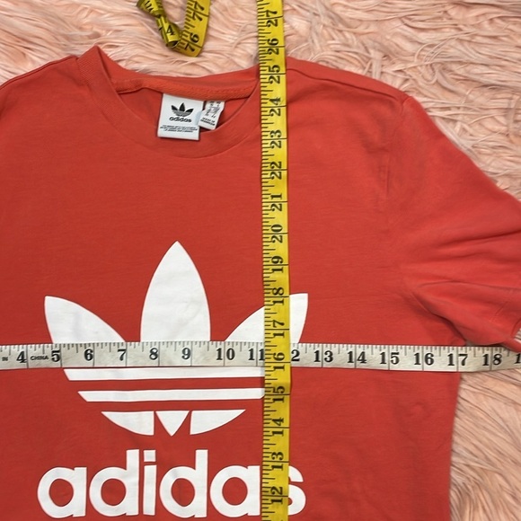 Adidas Woman’s Red/Orange T Shirt Size Small - Picture 5 of 5